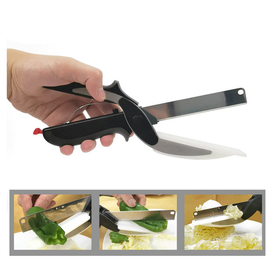 Clever Cutter 2 in 1 Vegetable Scissor