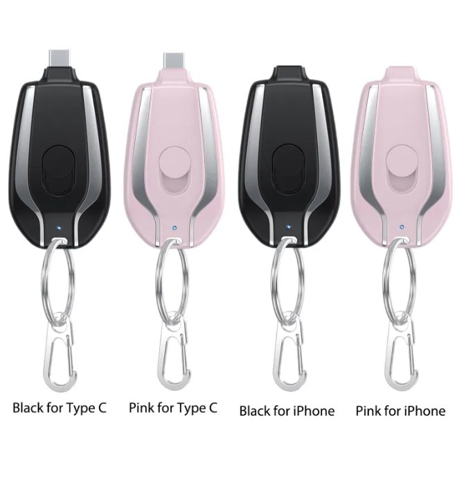 1500 MAH Portable Keychain charger - Perennial Picks