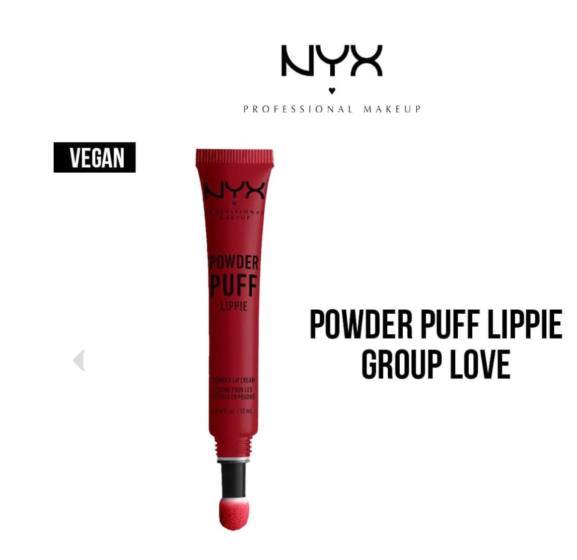 Nyx powder puff lippie